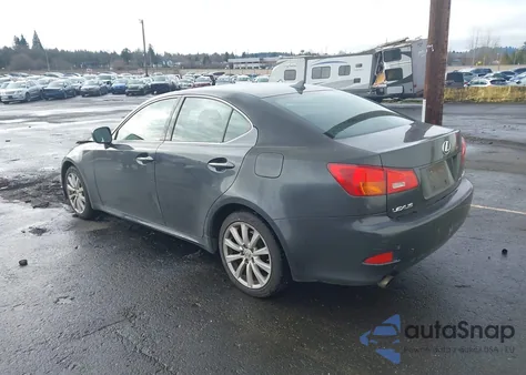 2007 Lexus Is 250 from USA, damaged, VIN JTHCK262775010659